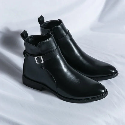 Marco Genuine Leather Chelsea Boots
