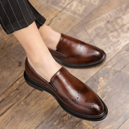 Davisol Genuine Leather Loafers
