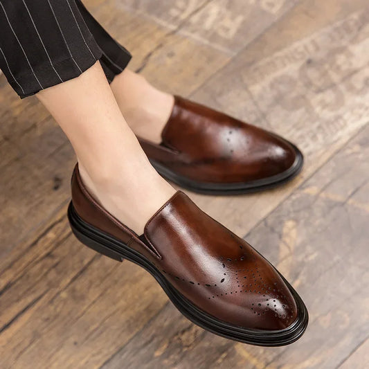 Davisol Genuine Leather Loafers