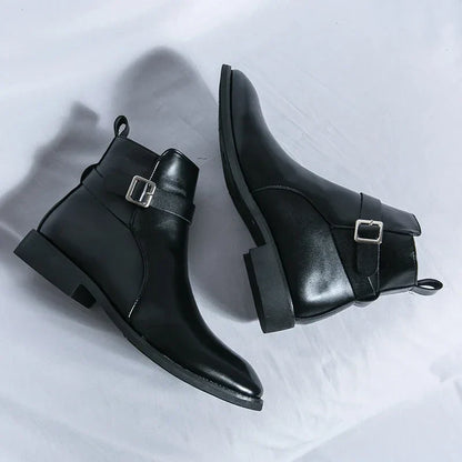 Marco Genuine Leather Chelsea Boots
