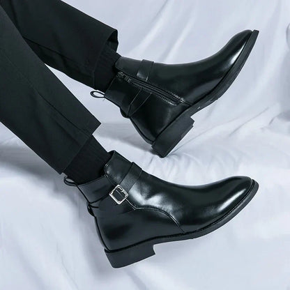 Marco Genuine Leather Chelsea Boots