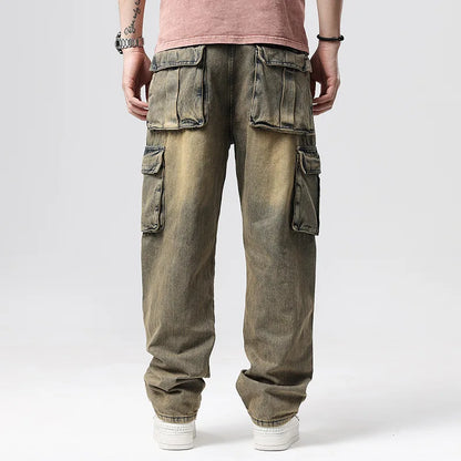 Cargo Denim Pants