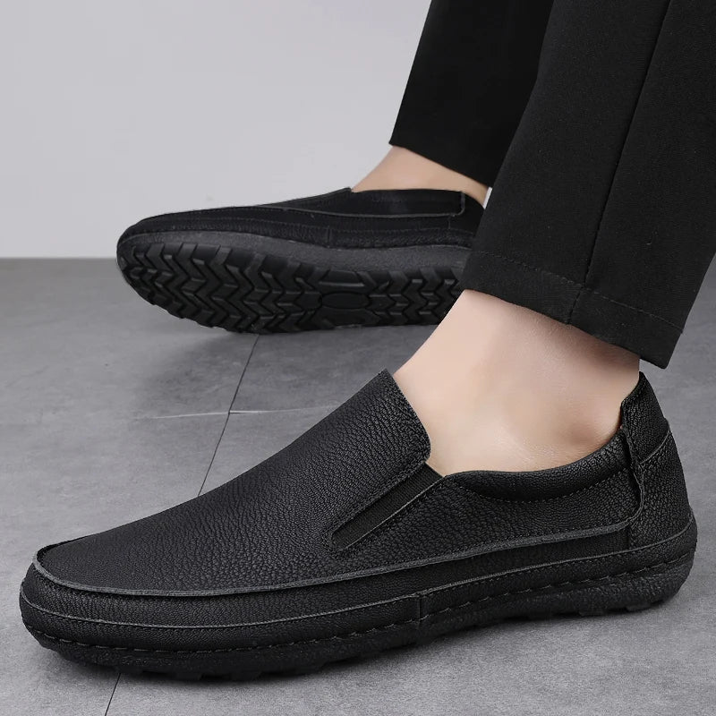 Larvis Genuine Leather Loafers