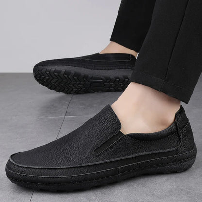 Larvis Genuine Leather Loafers