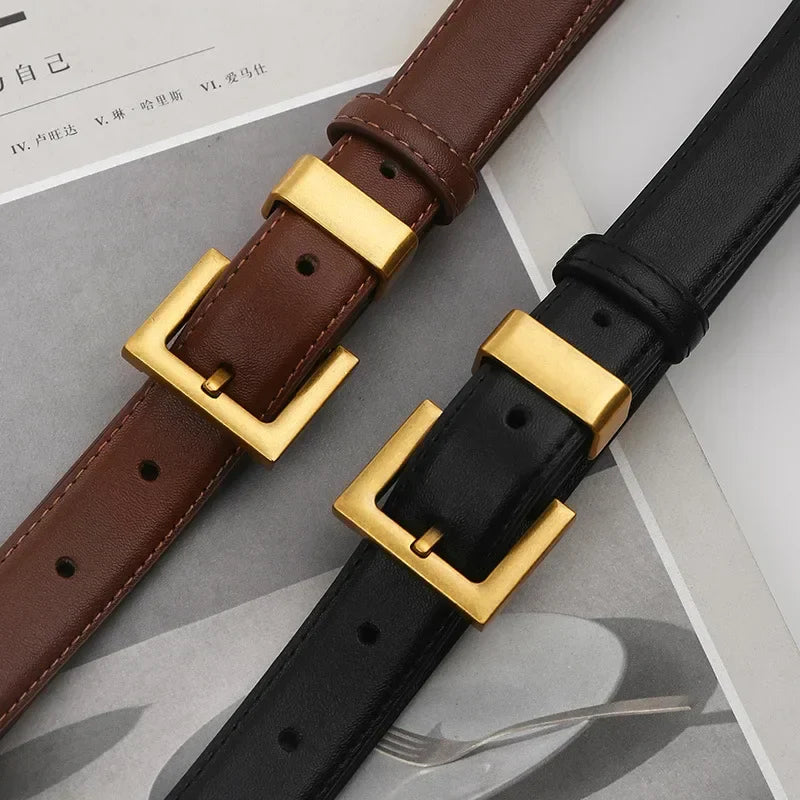 Tory Square Buckle Belt