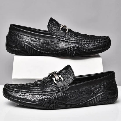 Reptor Genuine Leather Loafers