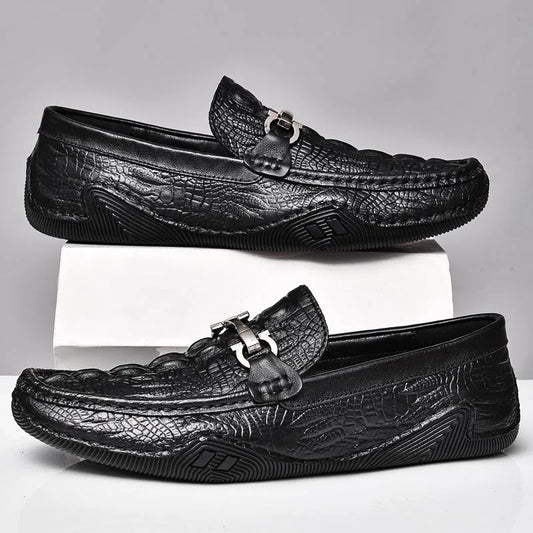 Reptor Genuine Leather Loafers