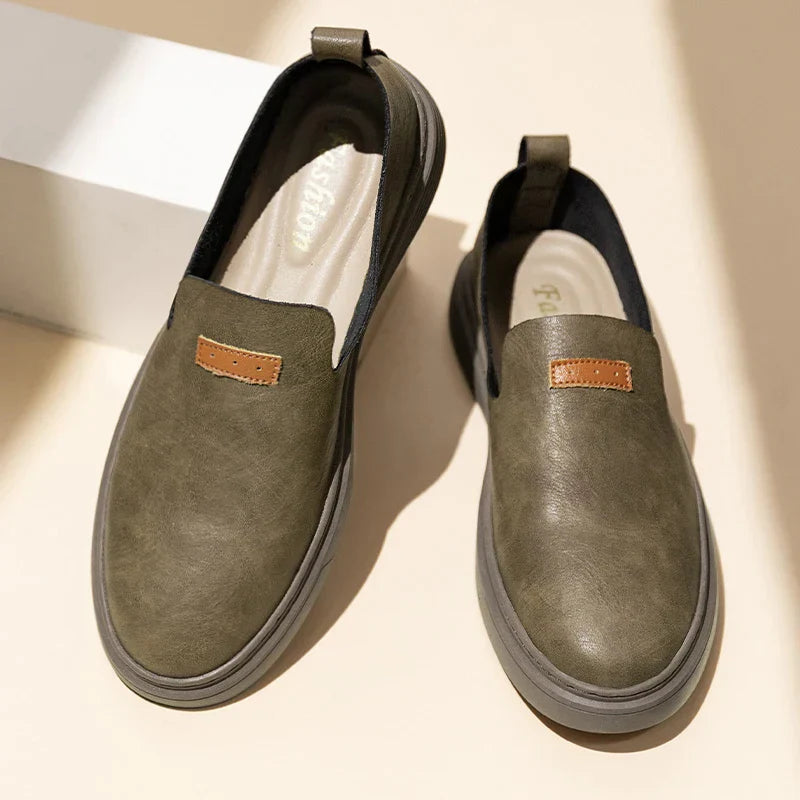 Jorvik Genuine Leather Loafers