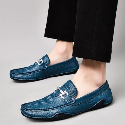 Reptor Genuine Leather Loafers