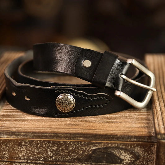 Zack Genuine Leather Belt