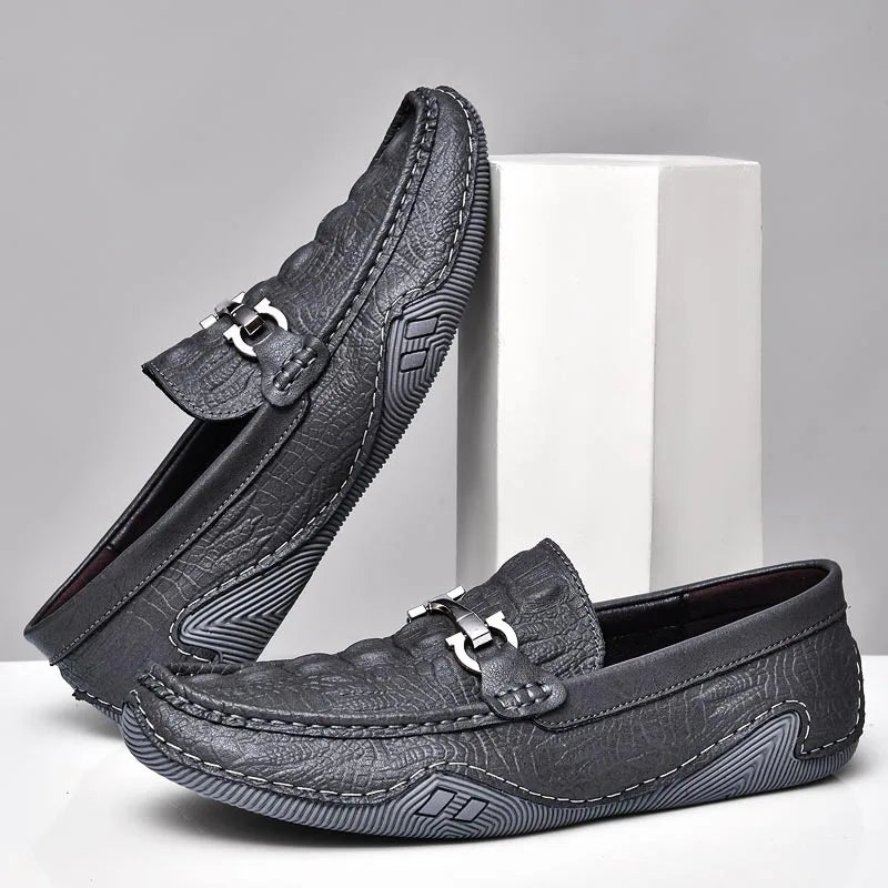 Reptor Genuine Leather Loafers