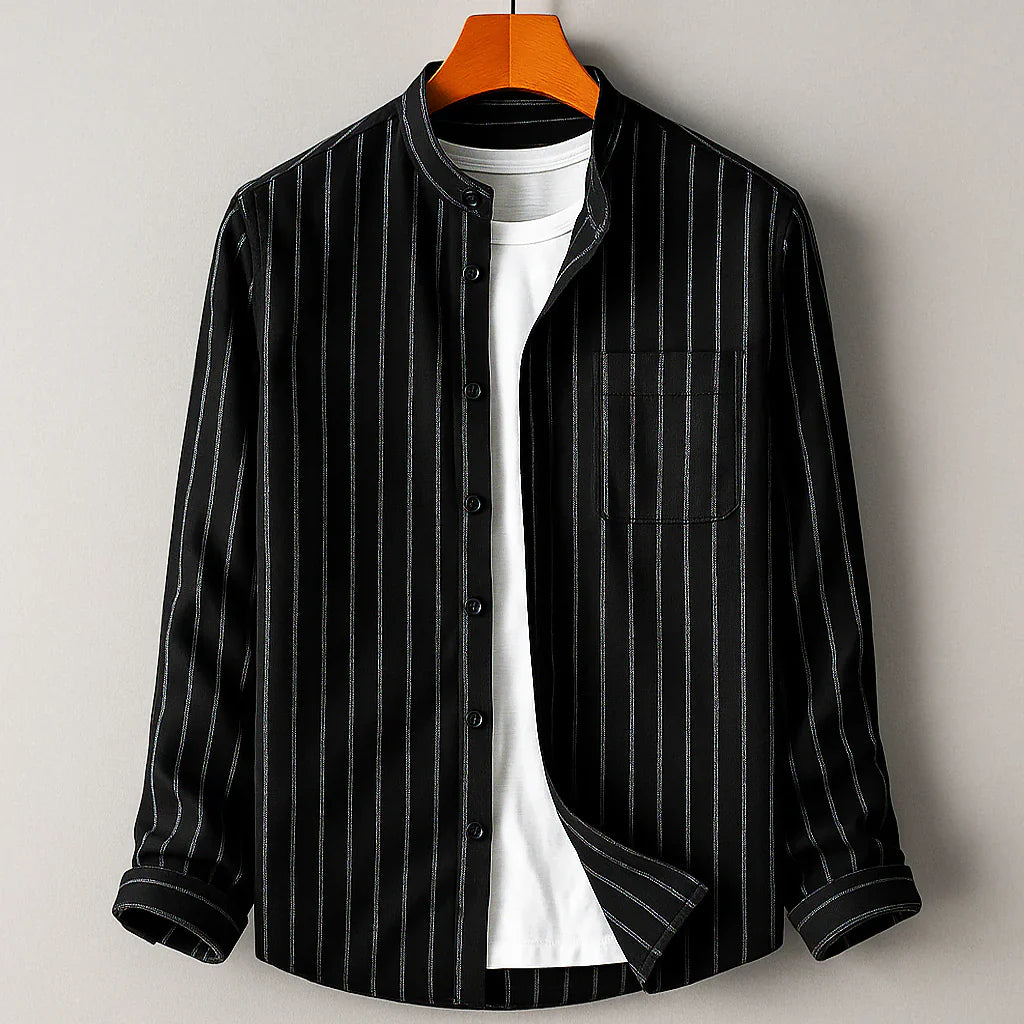 Enzo Cotton-Linen Shirt