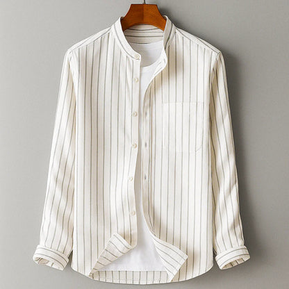 Enzo Cotton-Linen Shirt