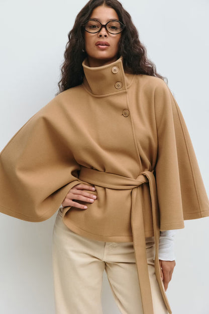Solenne Cape Jacket