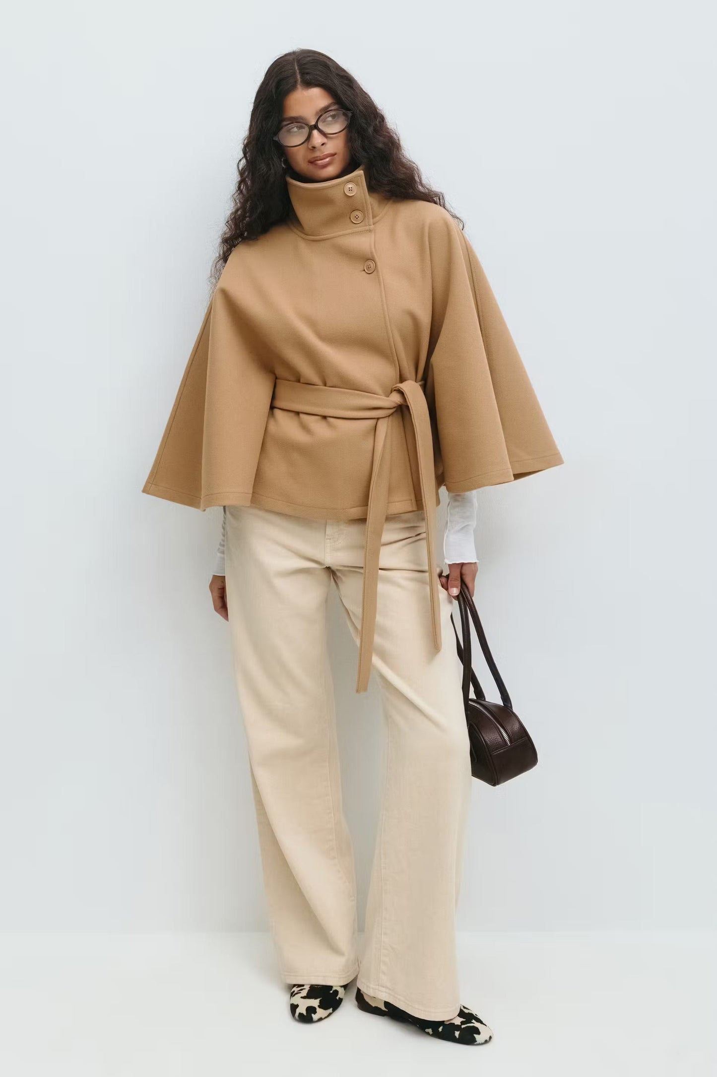 Solenne Cape Jacket