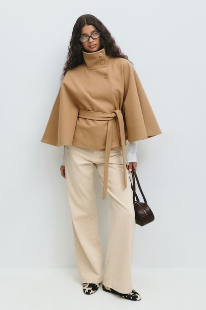 Solenne Cape Jacket
