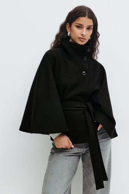 Solenne Cape Jacket