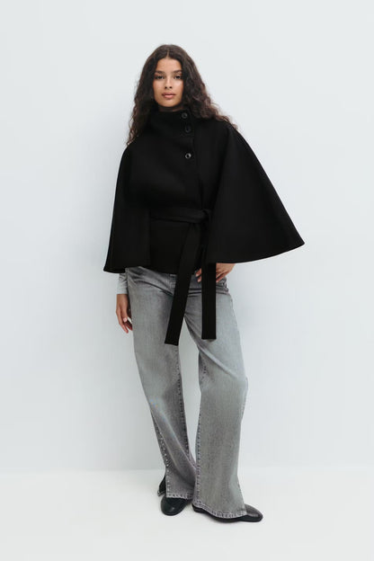 Solenne Cape Jacket