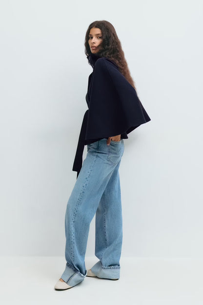 Solenne Cape Jacket