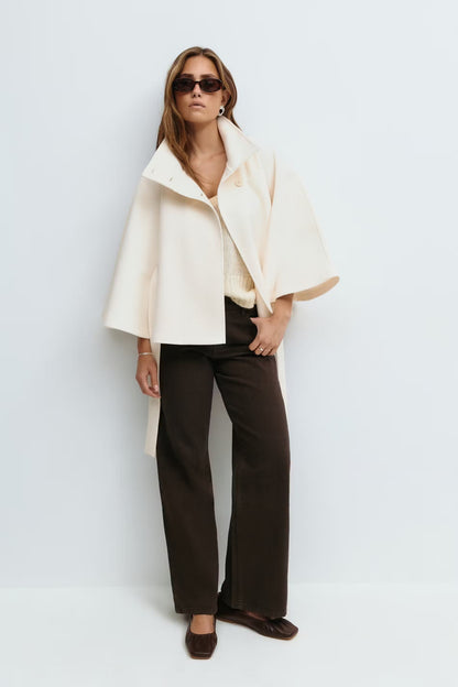 Solenne Cape Jacket