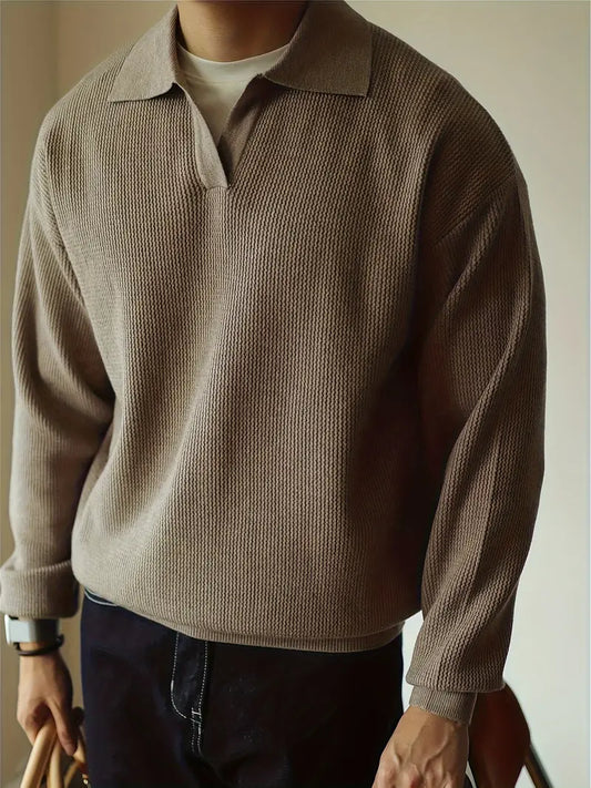 Edward Long-Sleeve Polo