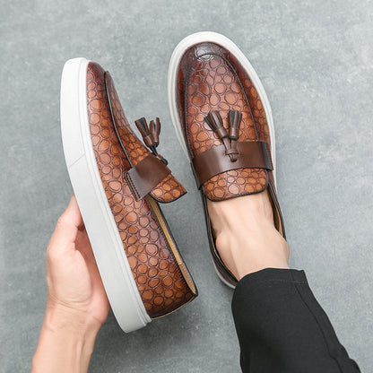 Tevan Leather Loafers