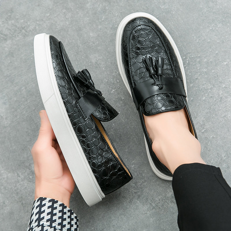 Tevan Leather Loafers