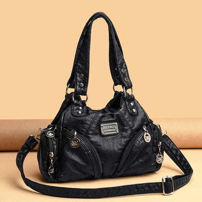 Vintage Punk Leather Bag