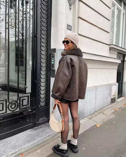 Suni Wool Leather Jacket