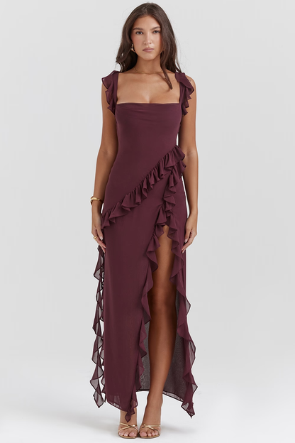Ruffle Maxi Dress