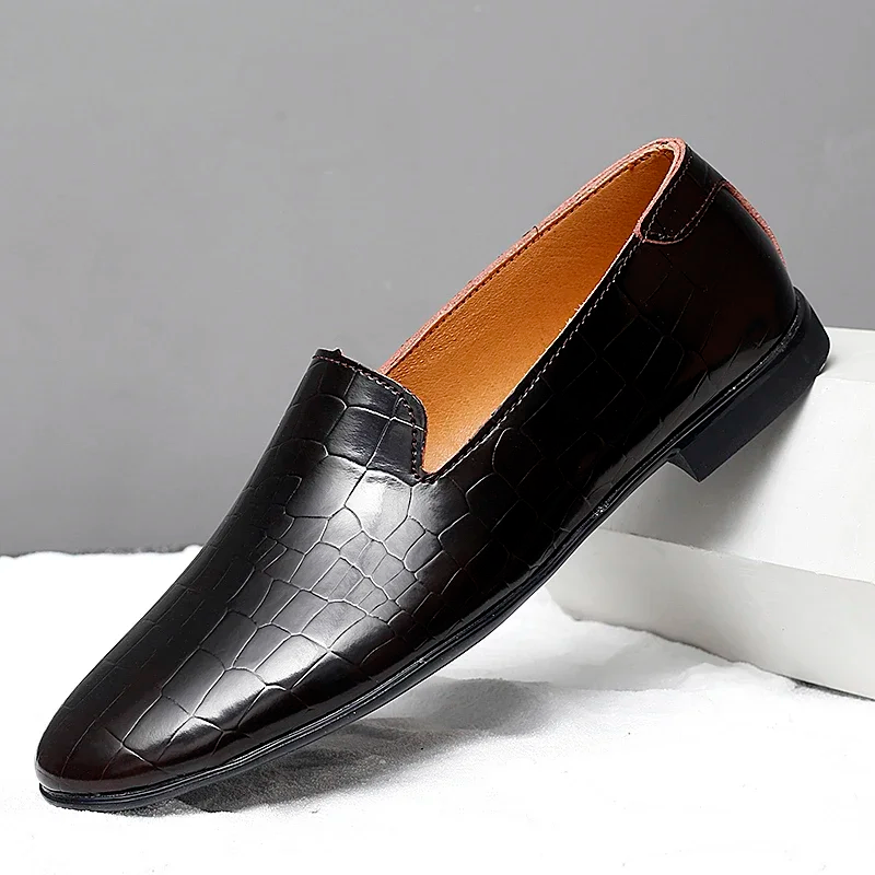 Stalwart Genuine Leather Loafers
